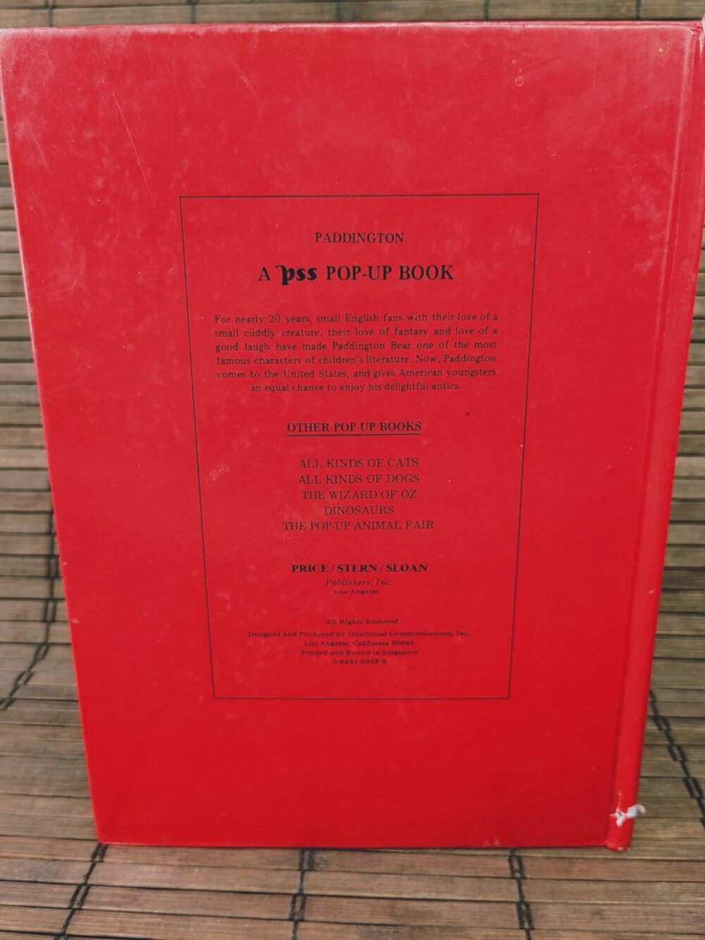 Vintage Paddington's Pop-Up Book Michael Bond Hardcover - Picture 7 of 9